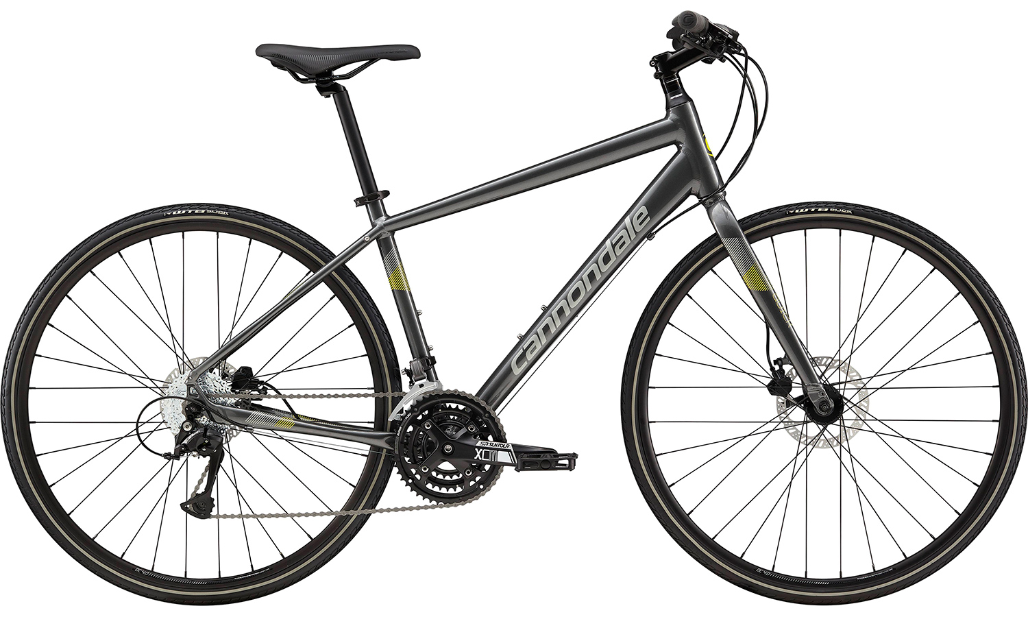 Фотографія Велосипед 28" Cannondale QUICK Disc 5 (2019) 2019 Сірий